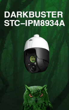 STC-IPM8934A Darkbuster 8-мегапиксельная скоростная купольная IP-камера с ИК-подсветкой в уличном исполнении