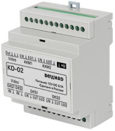 BEWARD представляет: выпущен новый коммутатор многоабонентских домофонов KD-02
